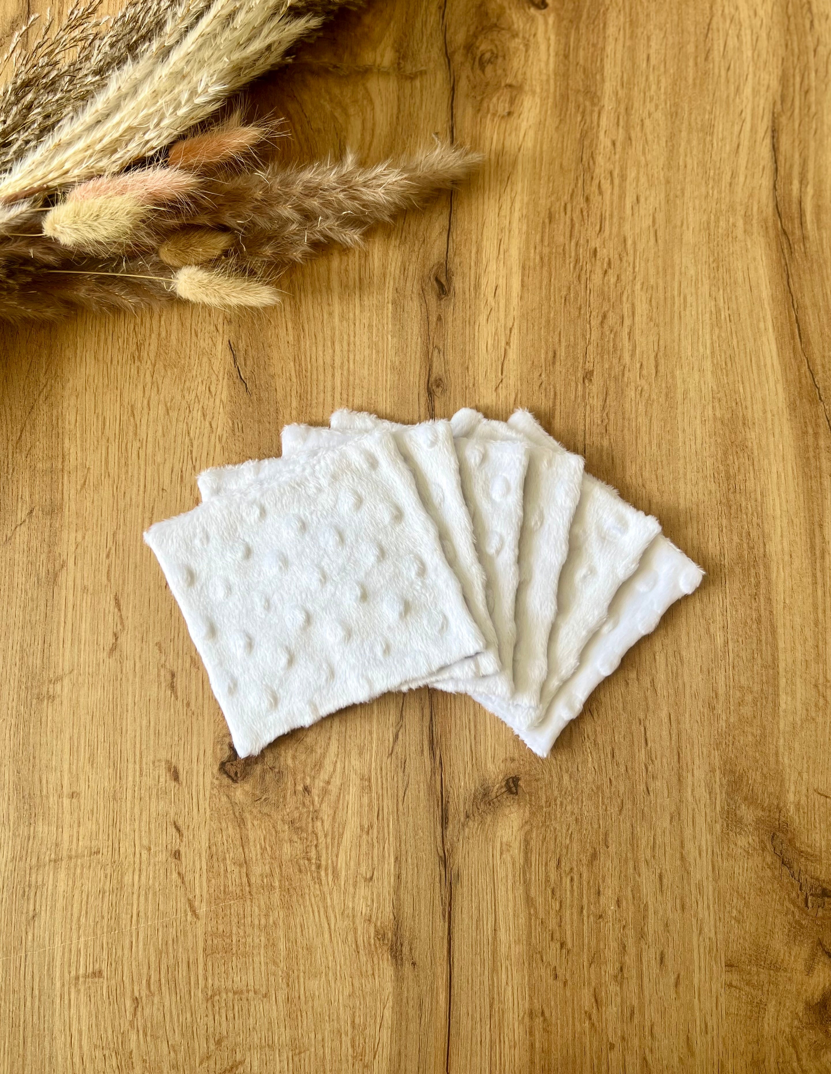 Coton démaquillant minki AGAPANTHE - lot de 6