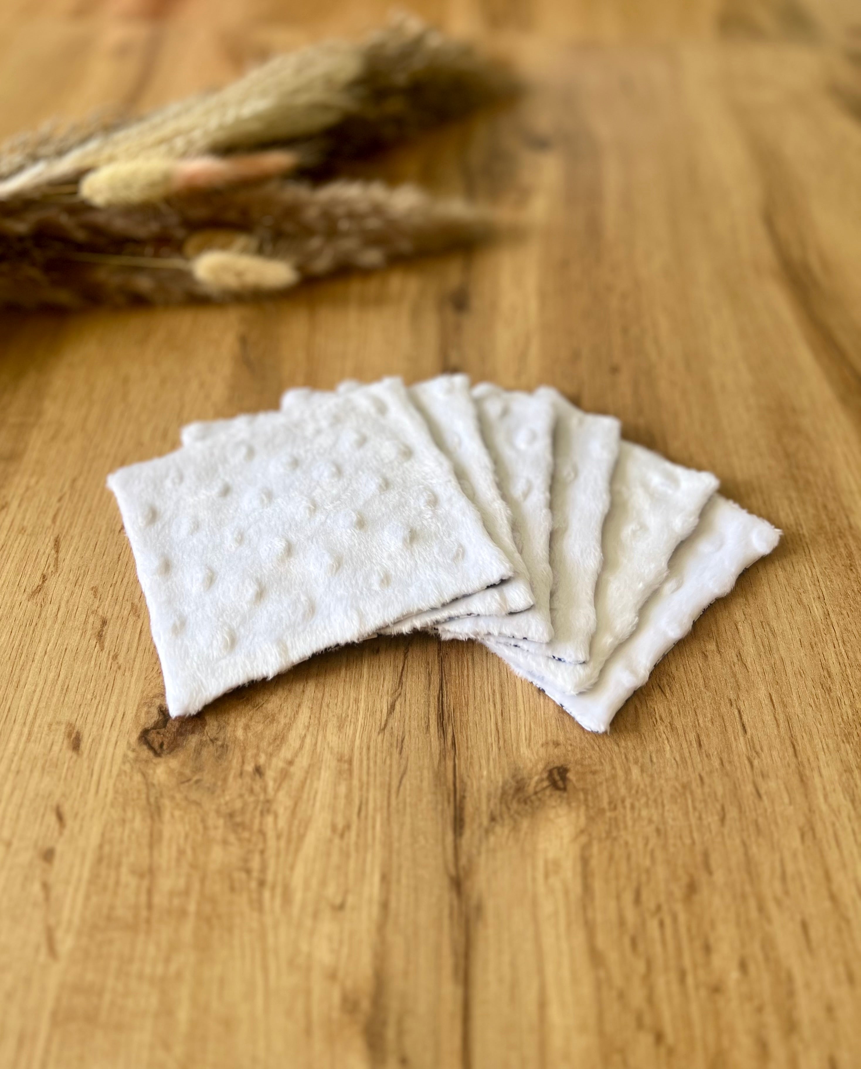 Coton démaquillant minki AGAPANTHE - lot de 6