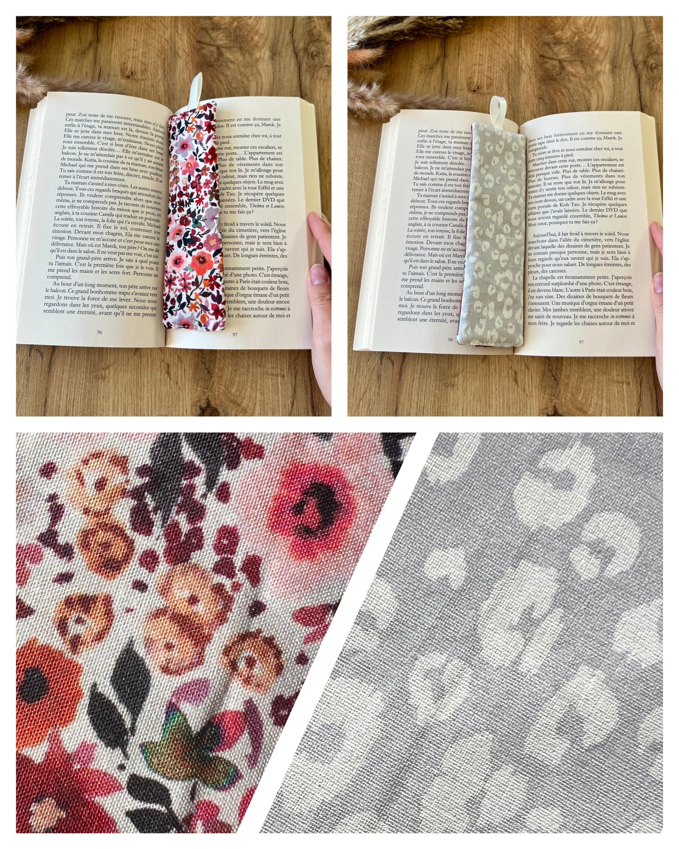 Marque page double face - 8