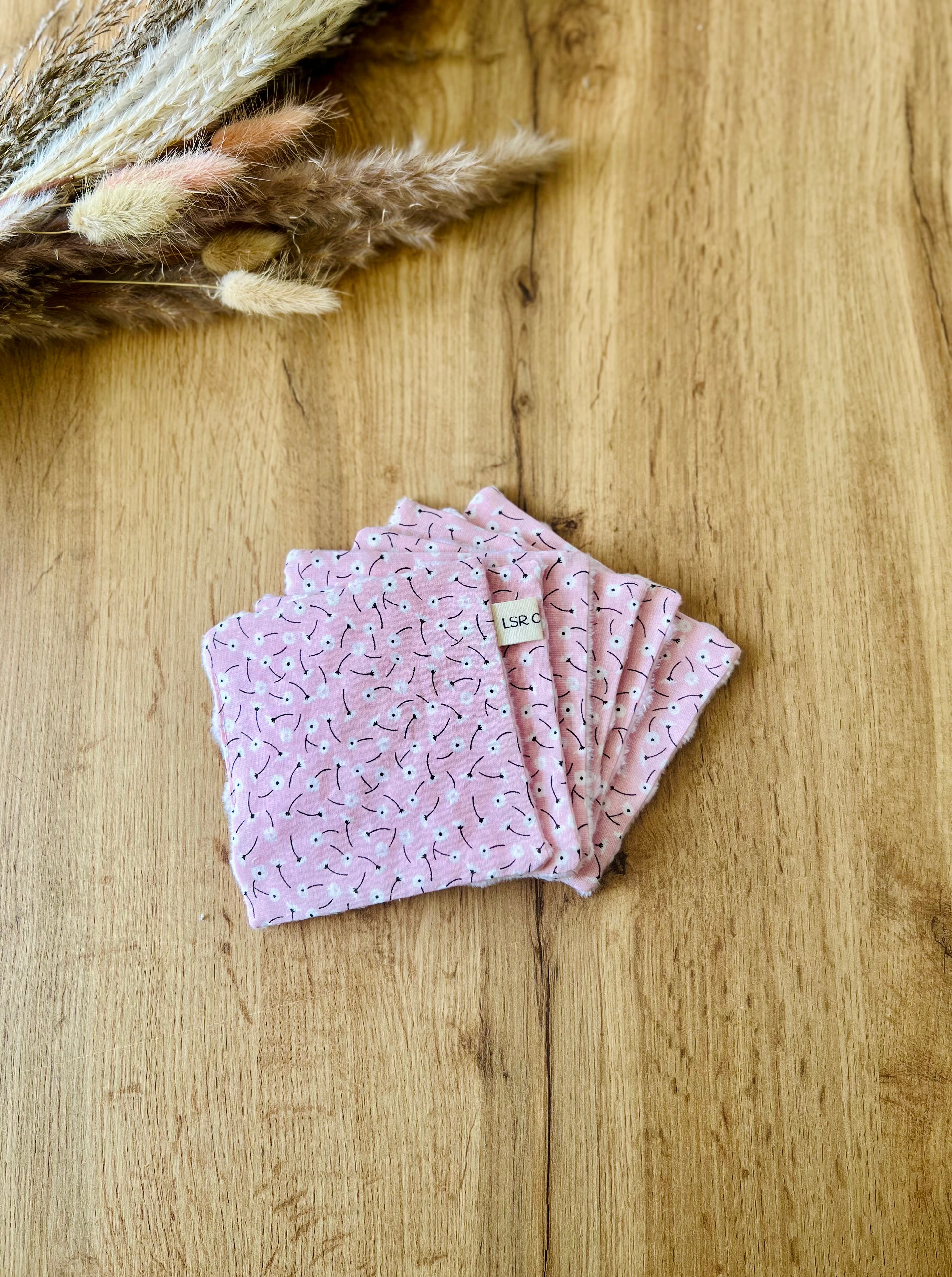 Coton démaquillant minki PAQUERETTE - lot de 6