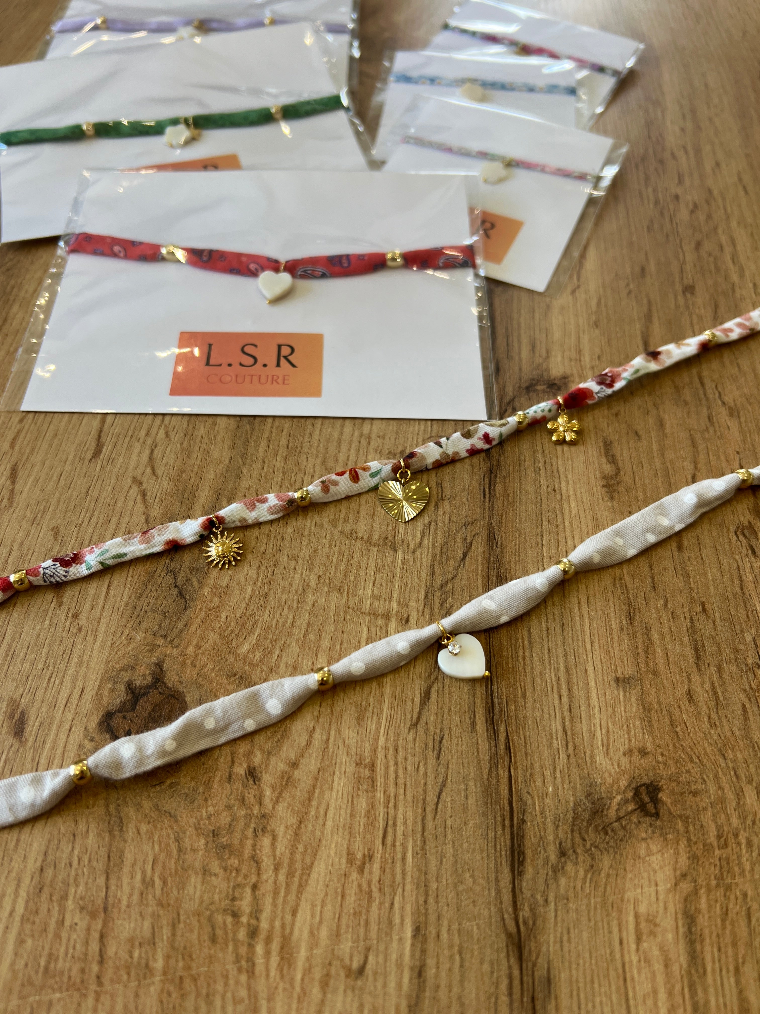 Bijoux tissu