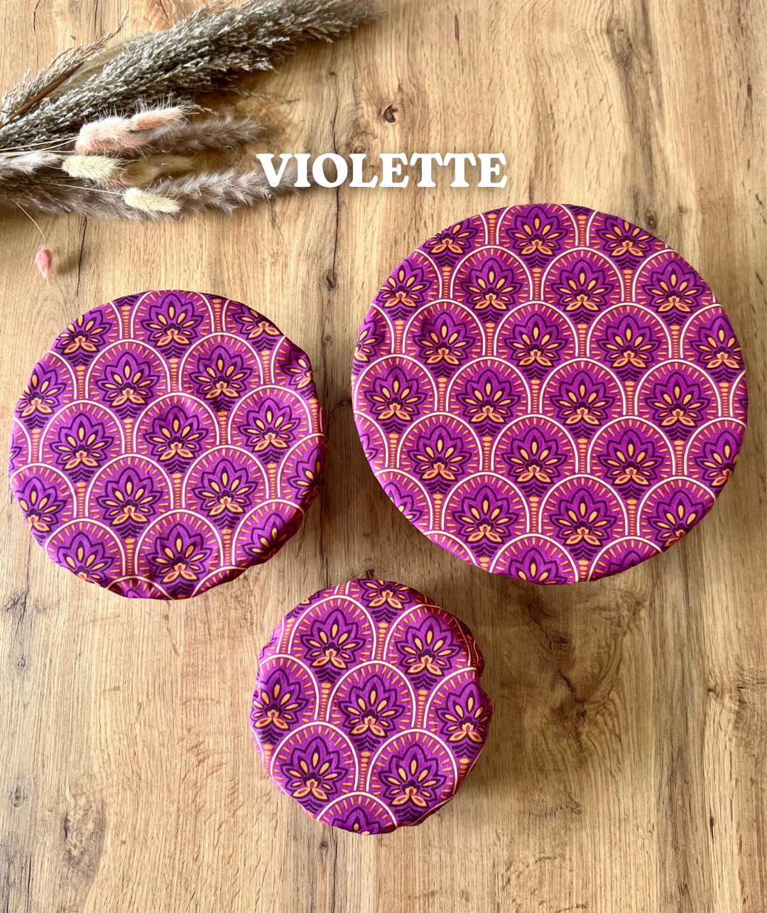 Couvre plat - lot de 3