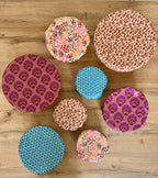 Couvre plat VIOLETTE - lot de 3