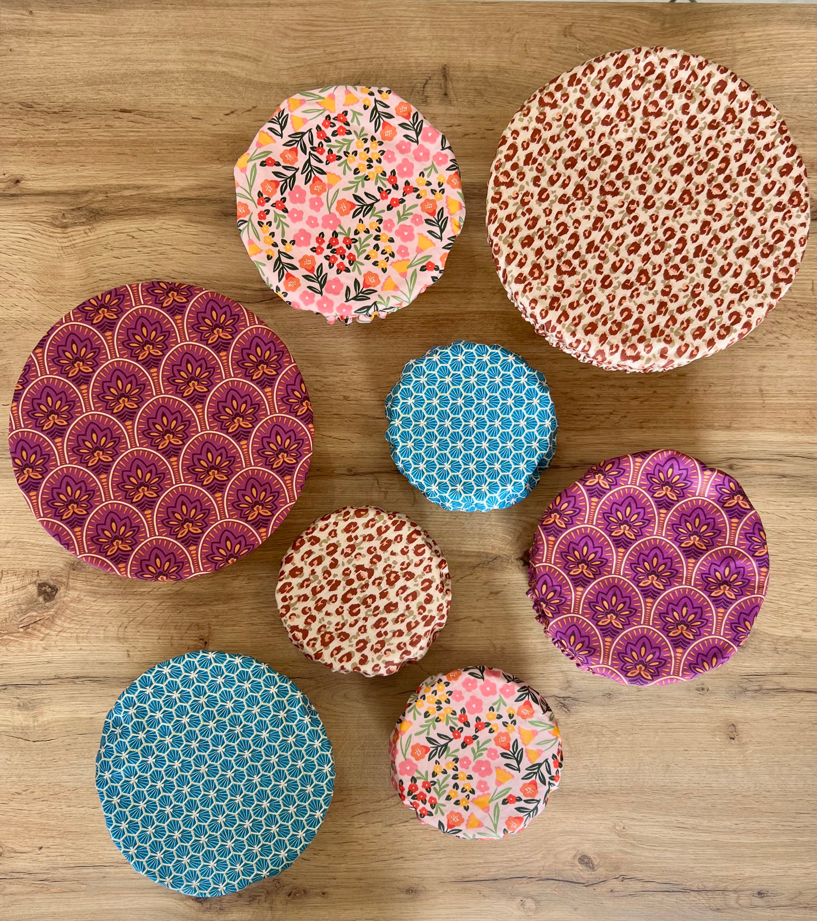 Couvre plat VIOLETTE - lot de 3