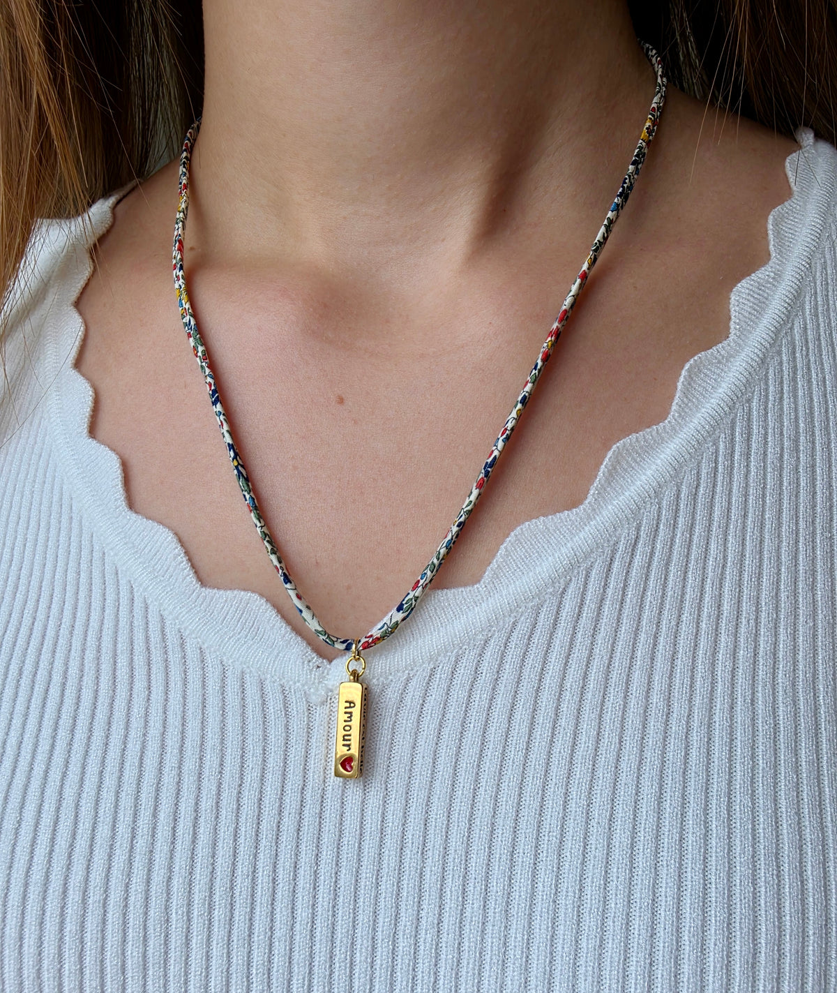 Collier Liberty amour