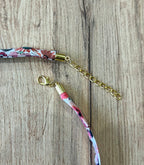 Collier tissu - PERSONNALISABLE