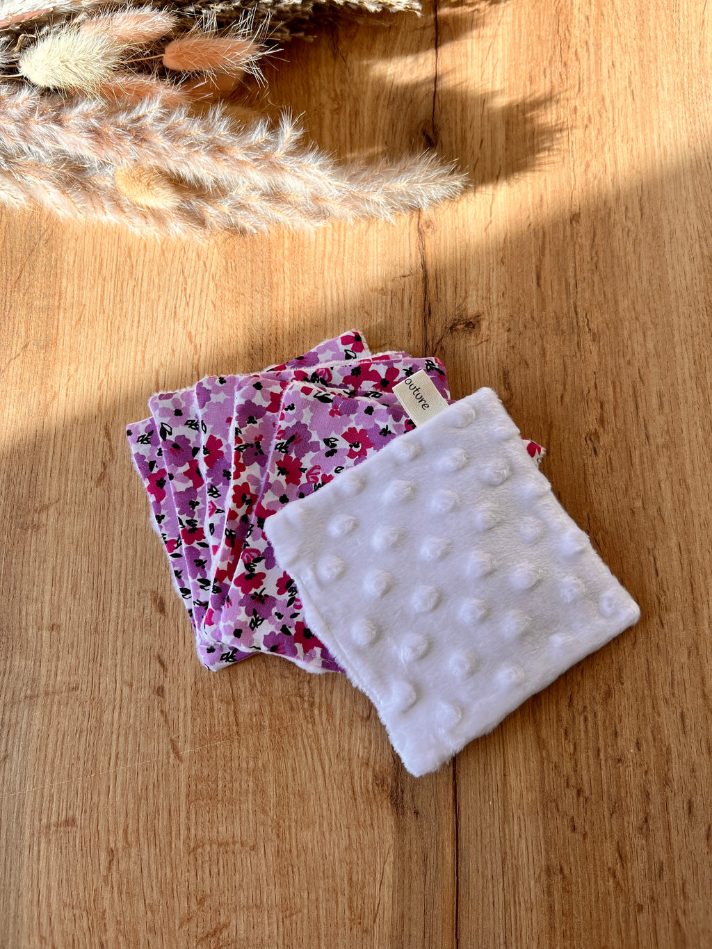 Coton démaquillant minki AZALEE - lot de 6