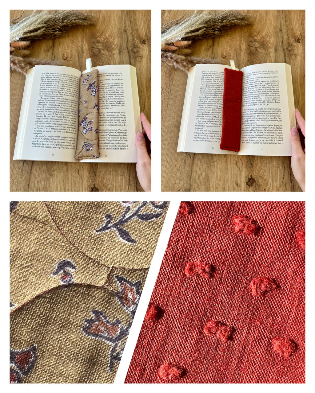 Marque page double face - 12