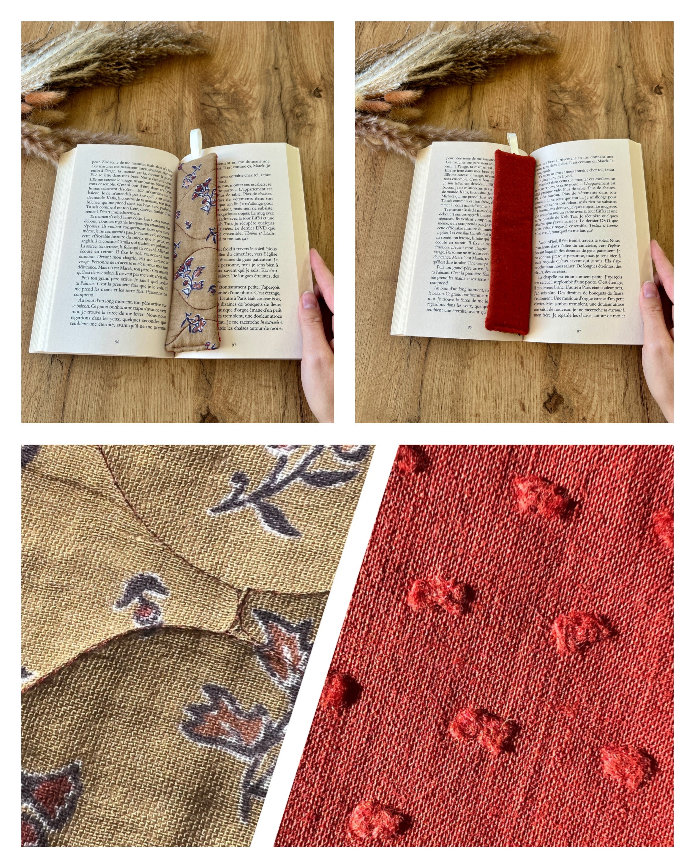 Marque page double face - 12