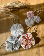 Fleur de douche nid d'abeille - BLEU