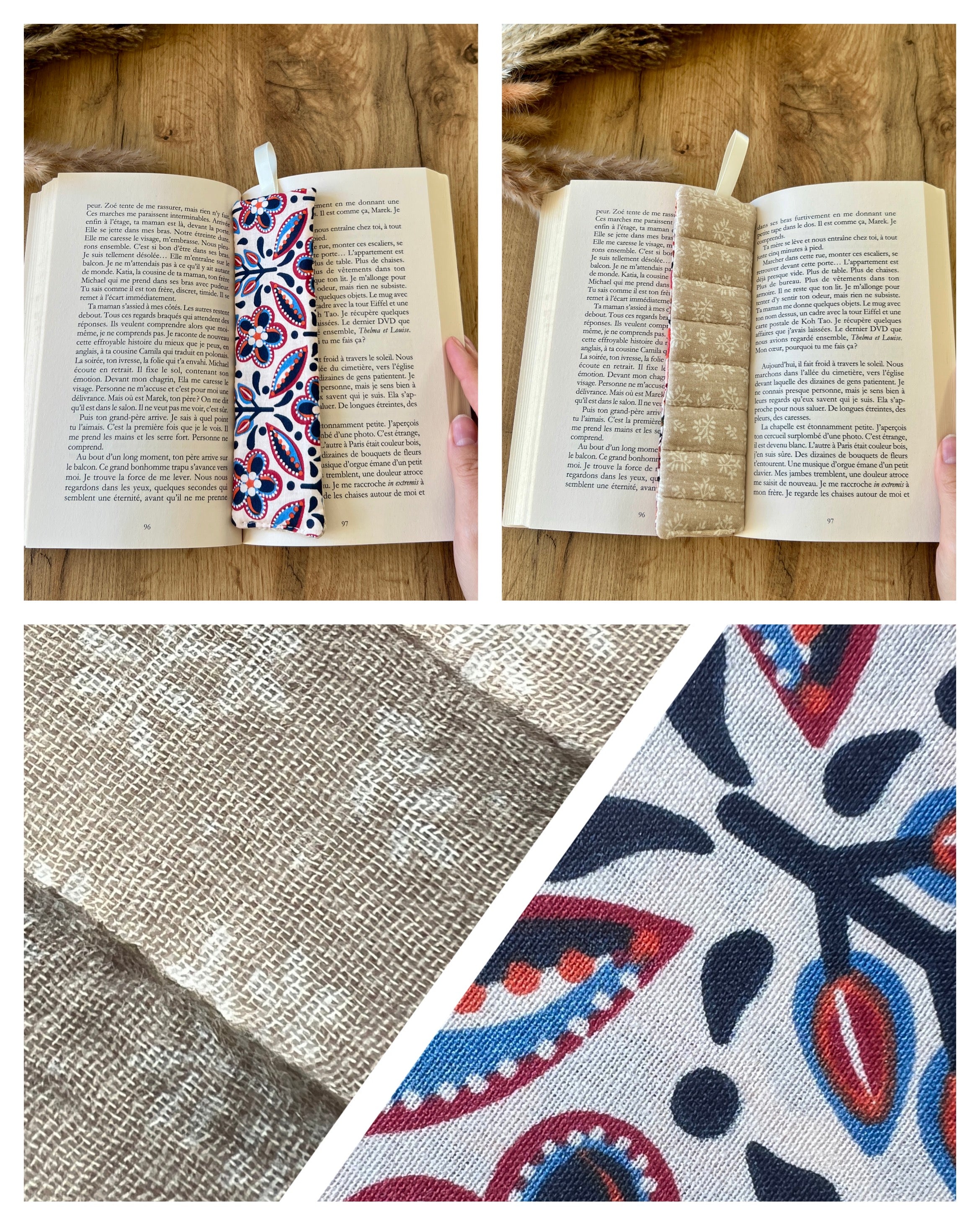 Marque page double face - 1