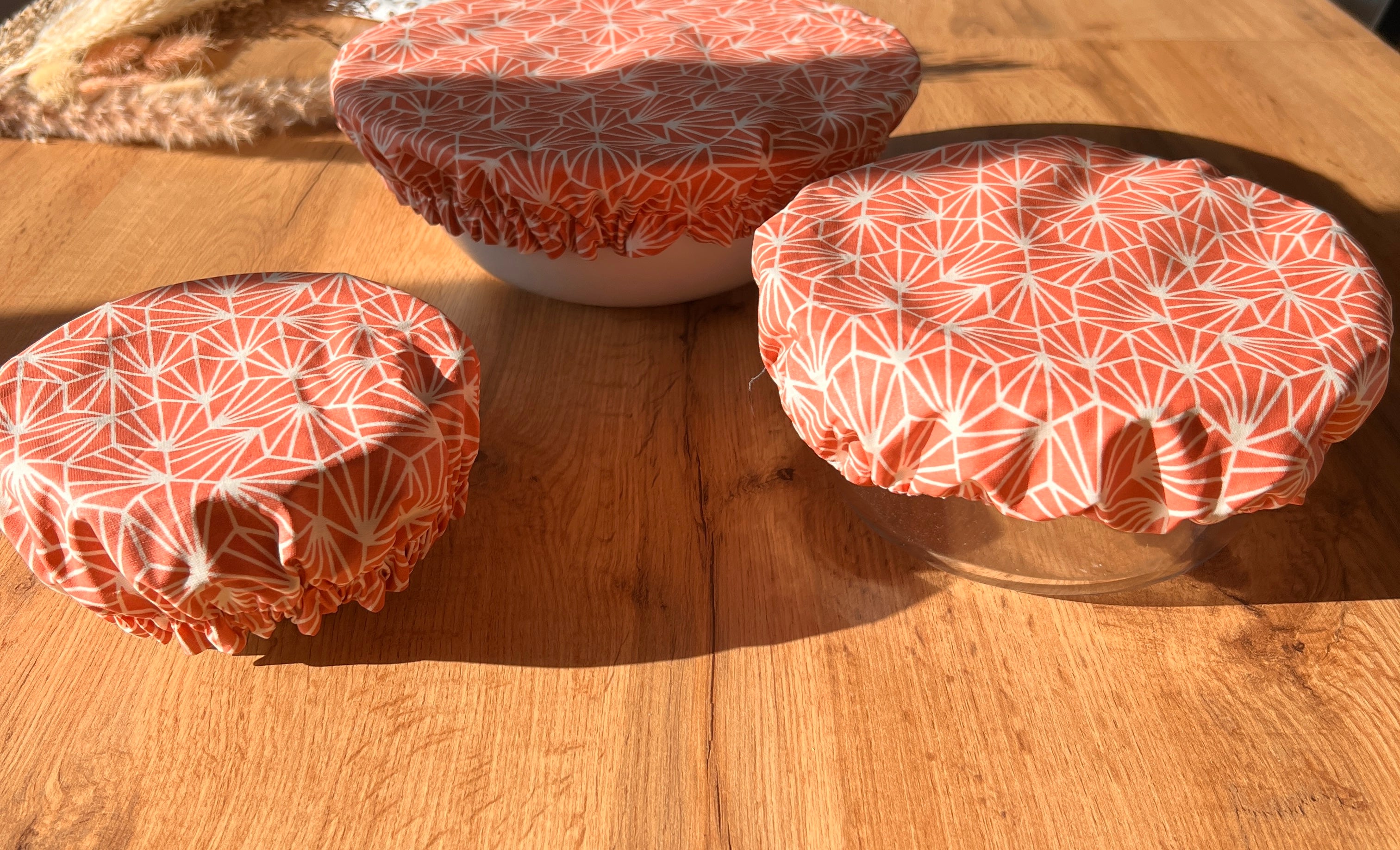 Couvre plat SOUCIS - lot de 3