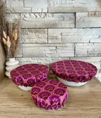 Couvre plat VIOLETTE - lot de 3