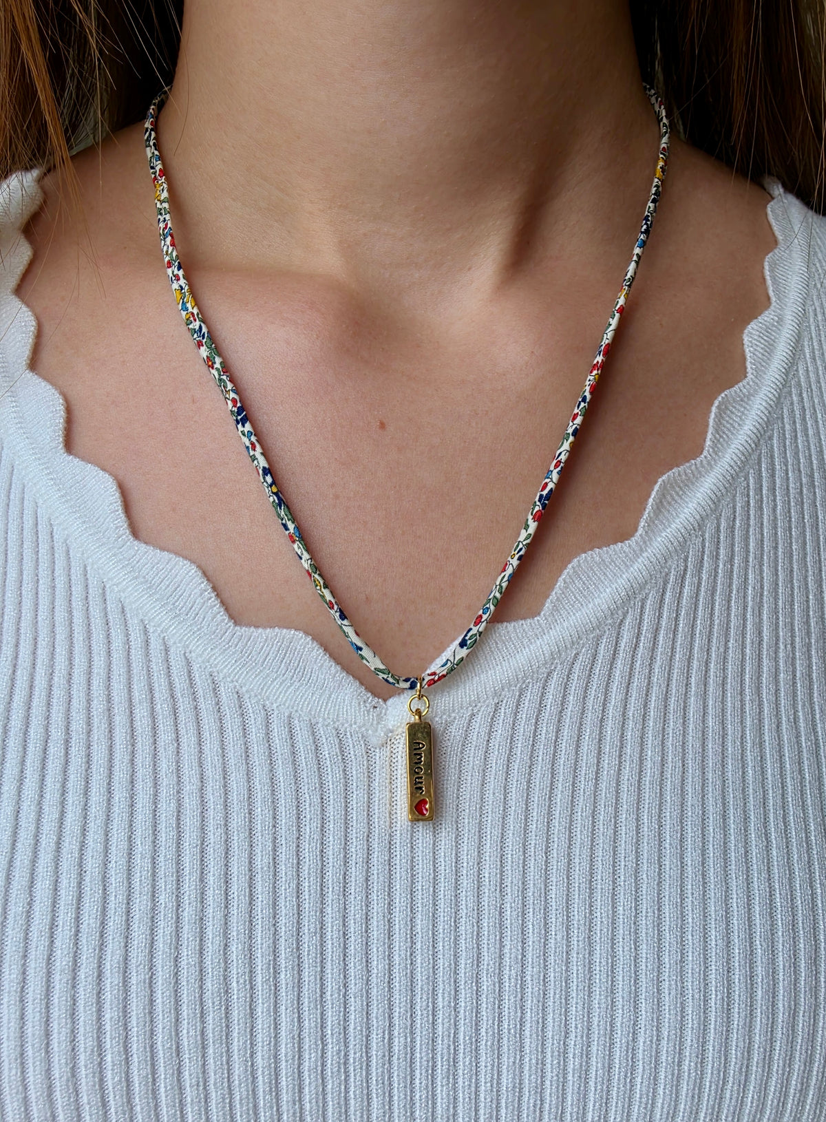 Collier Liberty amour