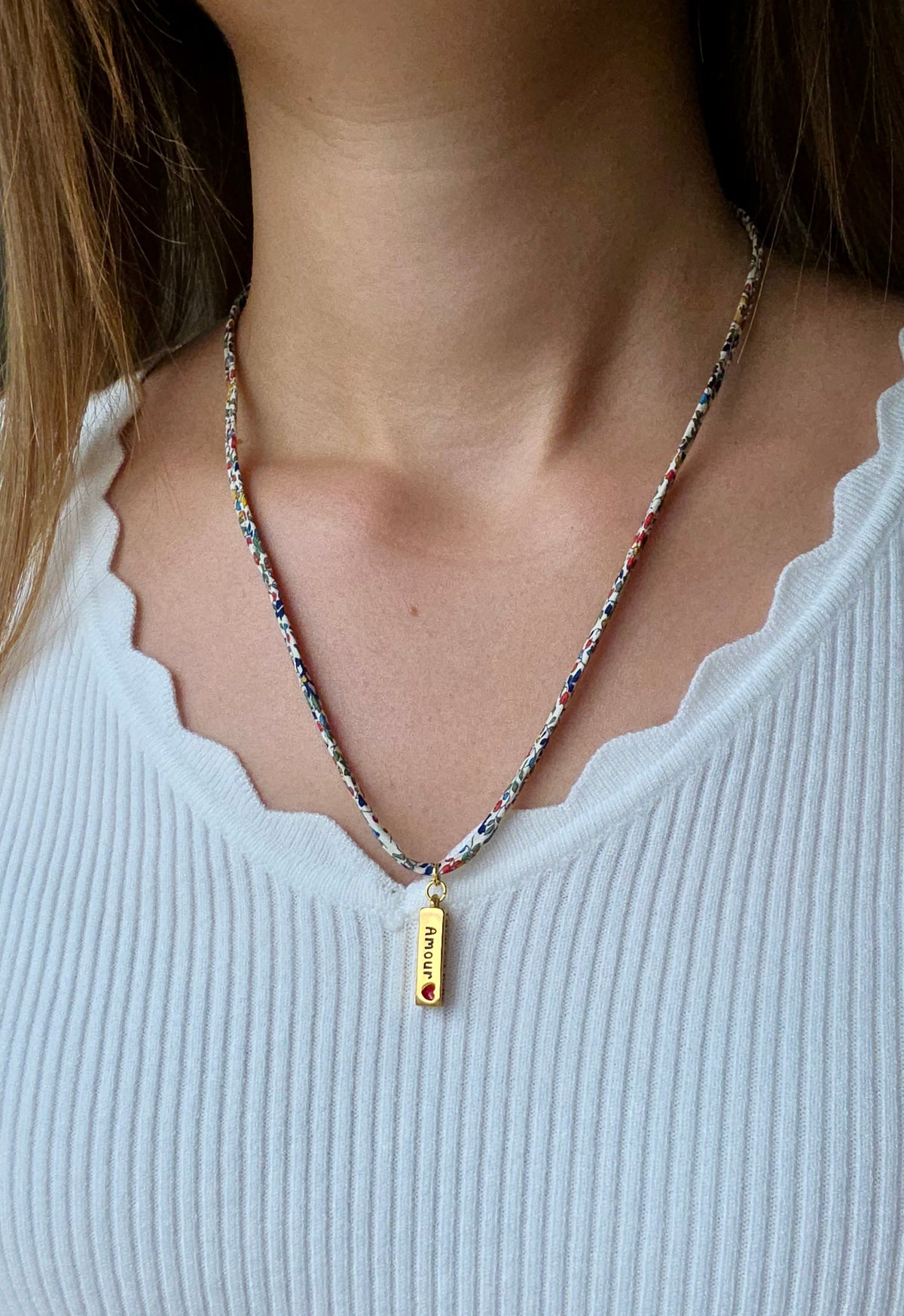 Collier Liberty amour