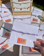 Collier ras de cou en tissu - etoile