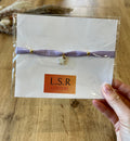 Collier ras de cou en tissu - etoile