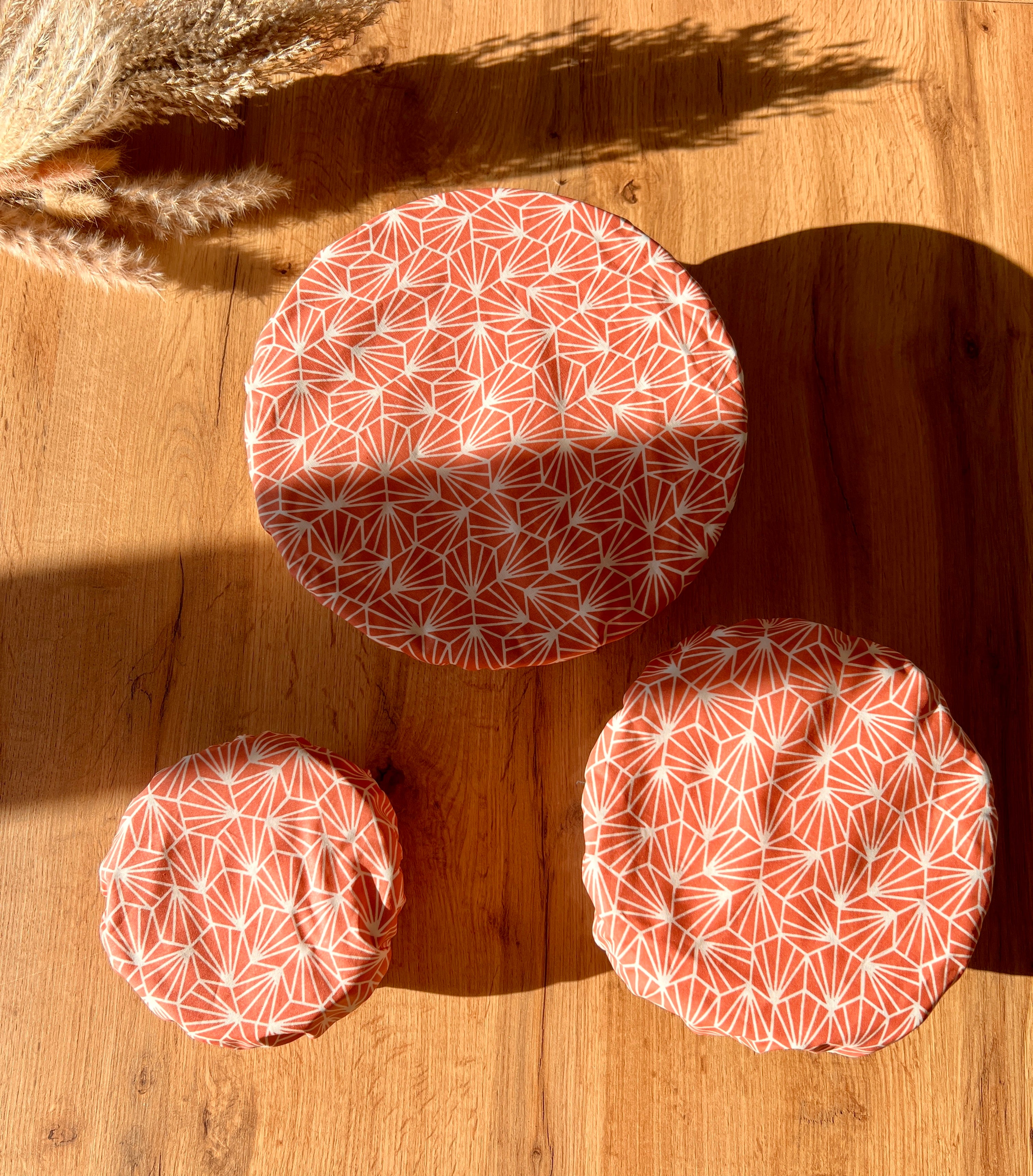 Couvre plat SOUCIS - lot de 3