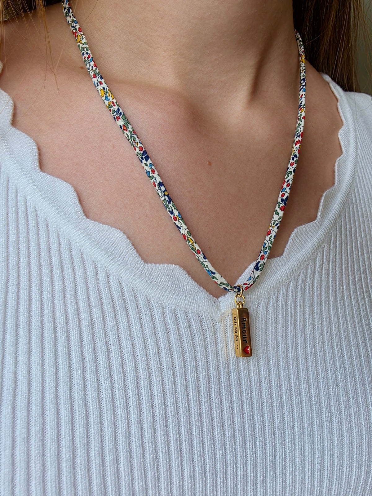 Collier Liberty amour